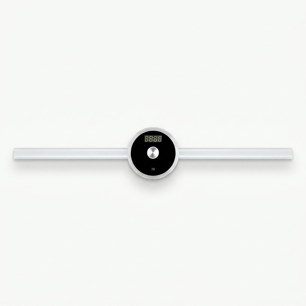 Nivesia rechargeable motion sensor cabinet light mounted inside a wardrobe