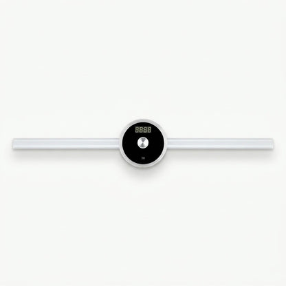 Nivesia rechargeable motion sensor cabinet light mounted inside a wardrobe