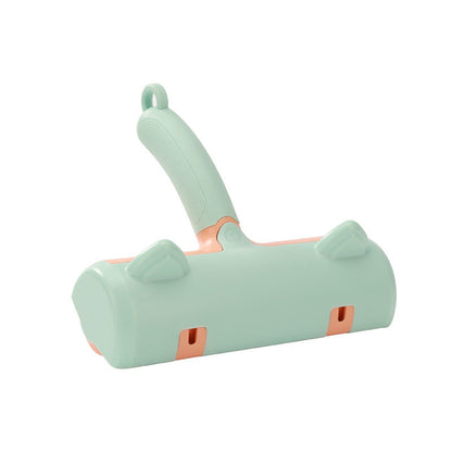 Nivesia reusable pet hair remover brush in mint green