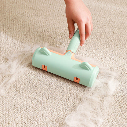 Nivesia reusable pet hair remover brush in mint green